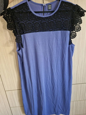 Shein dress new, black and purple, size XL