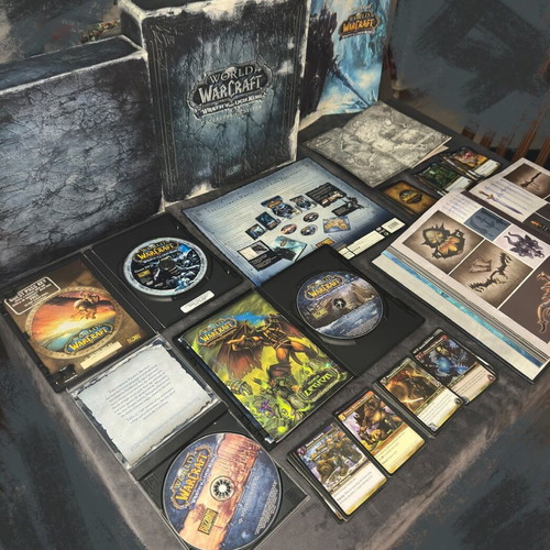 World of Warcraft Wrath of the Lich King Collector’s Edition new complete set