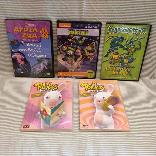 Children's DVD movies like new, pack of 5