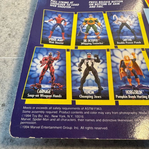 Web Shooter Spider-Man Marvel The Animated Series Toy Biz new 1994 TAS