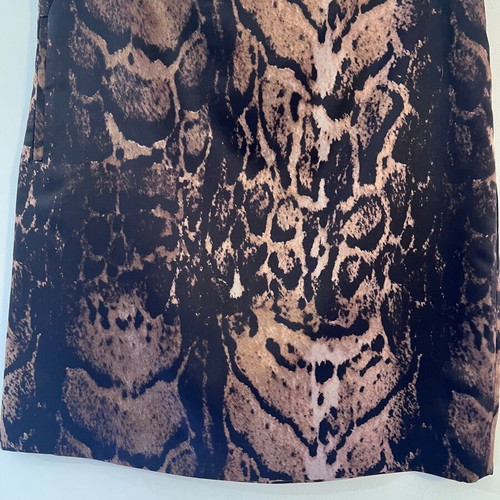 By Malene Birger skirt with snakeskin print