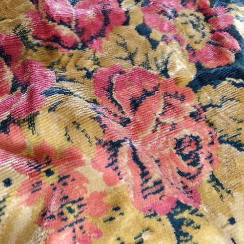 Velvet blanket vintage like new 200 x 230