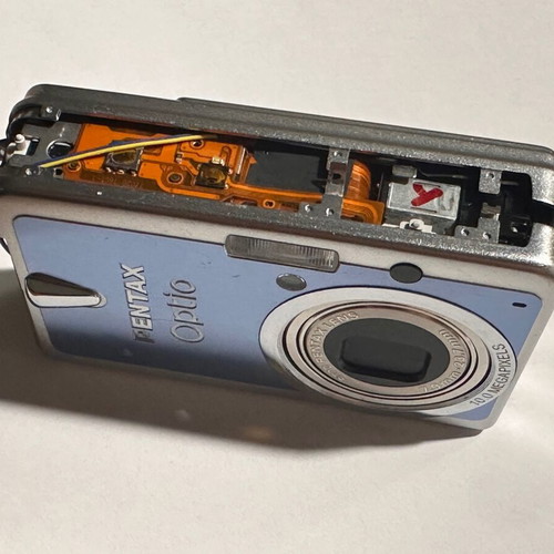 Pentax Optio compact digital camera for parts