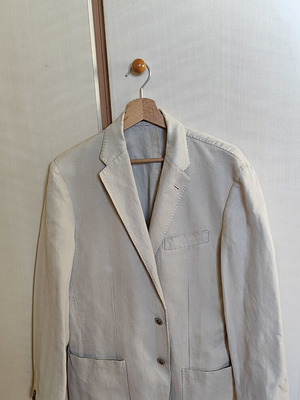 Corneliani ID Luxury Jacket like new, cotton & hemp, size L-XL