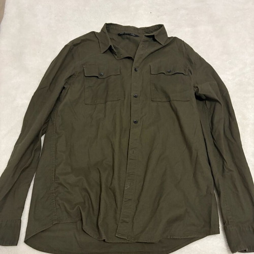 Bershka khaki shirt Large like new