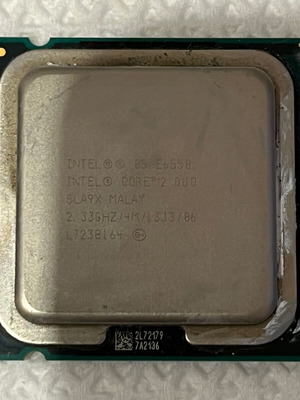Intel E6550 Dual Core used with fan