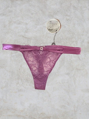 Luna string lingerie, lilac, size XL