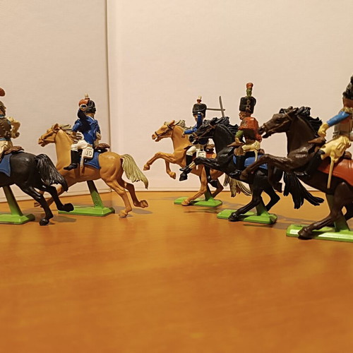 Britains Deetail Napoleonic French Cavalry figures set