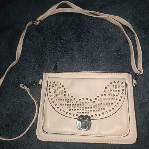 Pink shoulder bag like new, 21x15cm