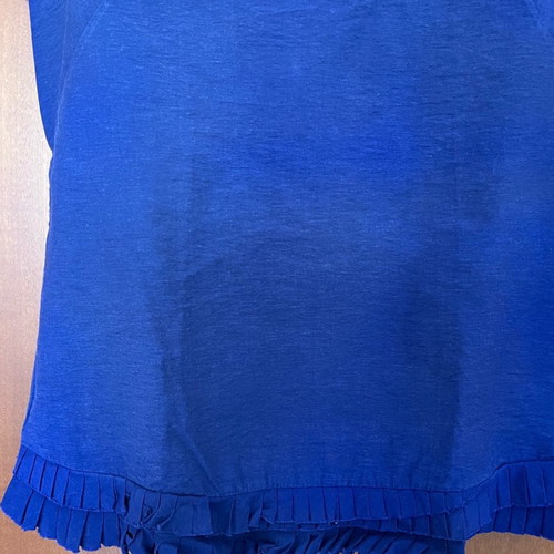 Gap sleeveless top medium blue new