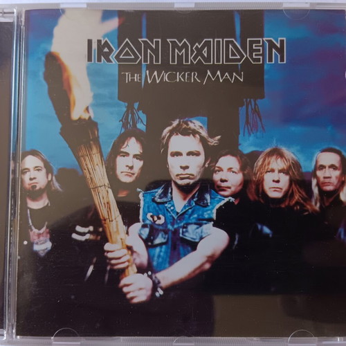 Iron Maiden The Wicker Man CD single like new, metal