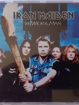Iron Maiden The Wicker Man CD single like new, metal