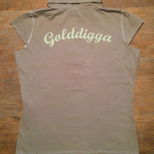 GOLDDIGGA ME ΒΑΘΥ V ΤΟΠ -ΧΑΚΙ- SIZE S