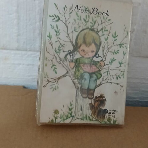 Note Book Thunder Bird σαν καινούργιο, 7.5x11εκ, δεκαετίας 1970