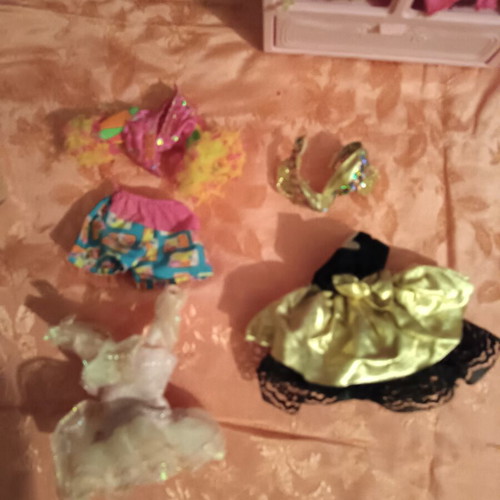 Barbie vintage clothes used, 90s collection
