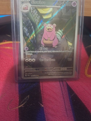 Pokémon TCG Slowbro 090/084 Illustration Rare IR Pitch Black καινούργιο
