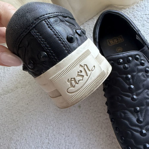 Ash leather shoes size 36 like new, black