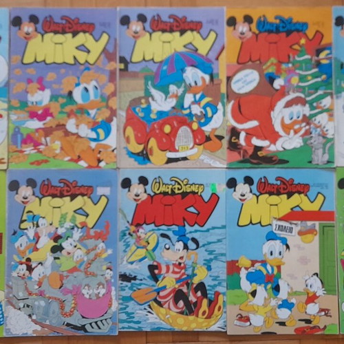 Miky large used comics, pack of 106 issues
