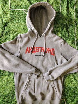 Sweatshirt Underground S like new, Mister Tee gray