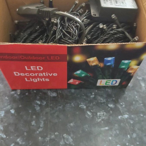 Christmas lights RGB 30m 400 LED new, multicolor