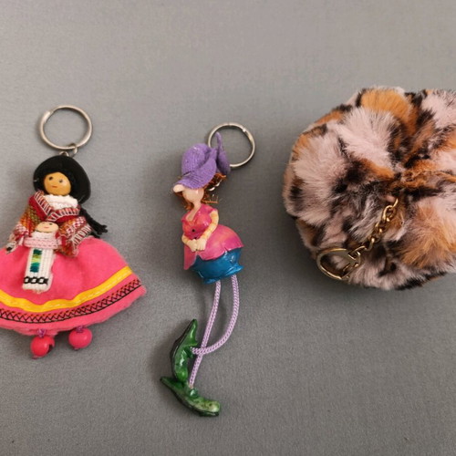 Keychains new unused pack of 3 pieces