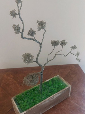 Bonzai decorative wire tree new