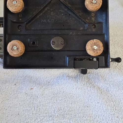 Odhner Swedish calculator used, circa 1950, heavy 6 kg