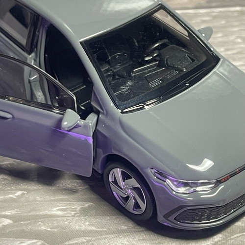 Volkswagen Golf 8 GTI diecast model new, Nardo Grey