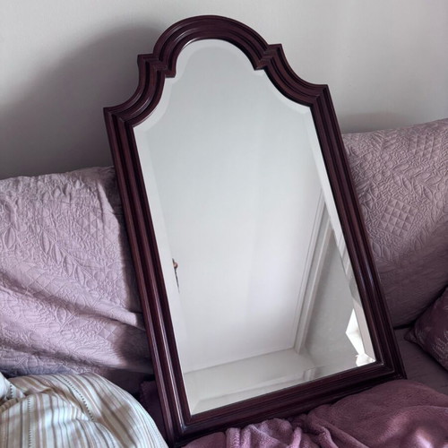 Mirror in wooden frame like new, neoclassical English style