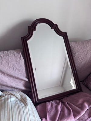 Mirror in wooden frame like new, neoclassical English style