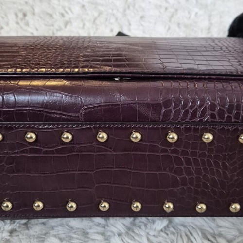Aldo Rise by Misha Nonoo shoulder bag like new, deep burgundy faux leather