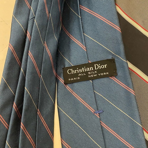 Dior vintage ties like new, set of 2 multicolored