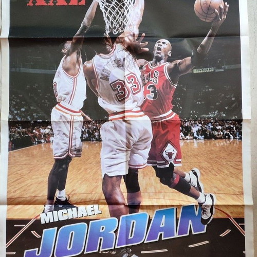 Rare Poster Michael Jordan XXL Basketball