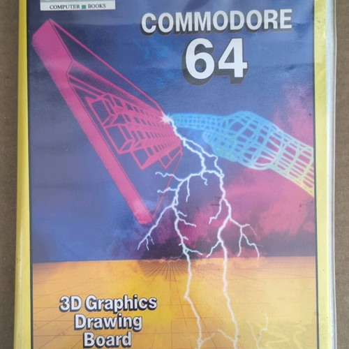 Commodore 64 3D Graphics Drawing Board used (Glentop, Commodore Disk, Clam Box)