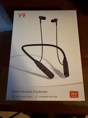 Y9 Sports Wireless Earphones καινούργια Bluetooth ακουστικά για αθλητικές δραστηριότητες