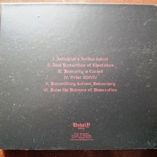 Liturgy of Desecration Traverse the Threshold of Blasphemia MCD digipak new
