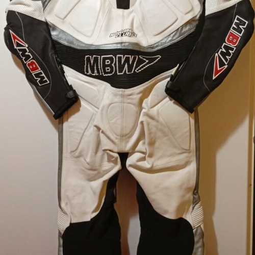 MBW New Suit TV MotoGrandprix Club leather motorcycle suit, size 54 XL