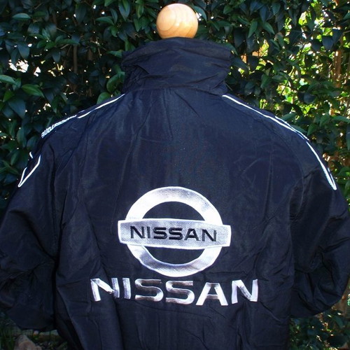 Nissan Sponsors Team Jacket new, sizes M to XXL, black