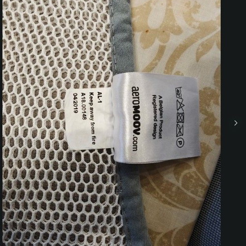 Aeromoov Breathable Stroller Layer Group 1 Anthracite like new