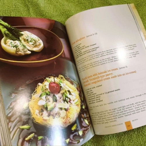Greek Gastronomy book new, 2004 edition