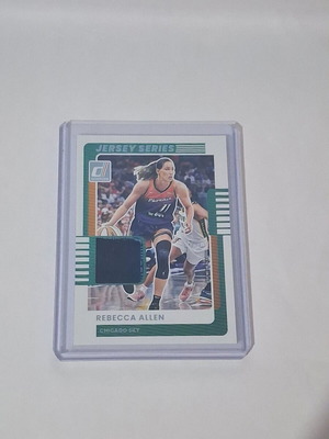 Rebecca Allen basketball patch card