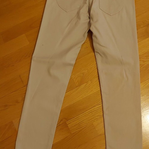 Tally Weijl Women's Beige Denim Pants used, size 34 XS