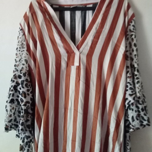 Long dress Jupe by Miltos Savvas like new, black and brown