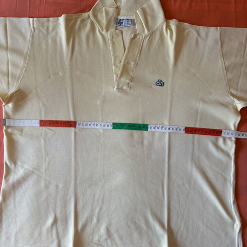 Dur men's banana short-sleeve shirt used, size 5XL, yellow