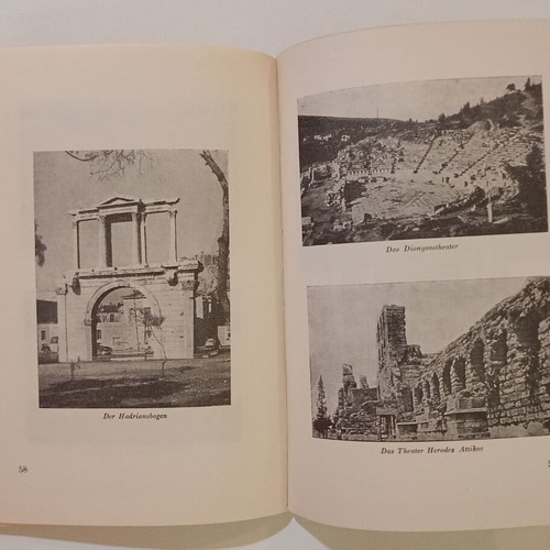 Die Akropolis und ihre Umgebung German travel guide used