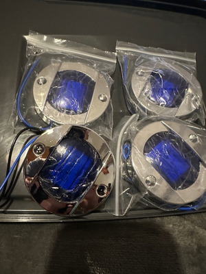 Led φωτισμός σκάφους σετ μπλε καινούργιο