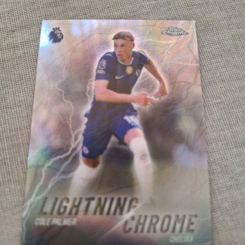 Cole Palmer Topps Chrome Premier League card new