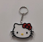Hello Kitty 3D Printed Keychain new