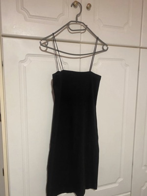 Zara black mini dress like new