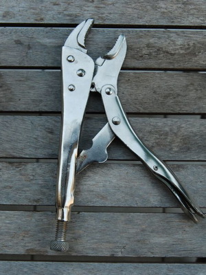 Locking pliers, 24 cm